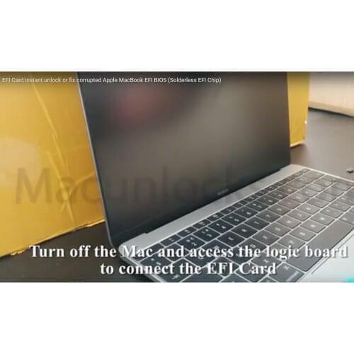 Solderless EFI Card for MacBook Air 13" A1466 2017 EMC 3178 820-00165 EFI BIOS Firmware Password Lock Remover Unlocker Device