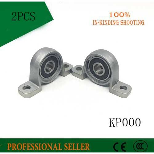 10 mm caliber Zinc Alloy mounted bearings KP000 UCP000 P000 pillow block bearing housing