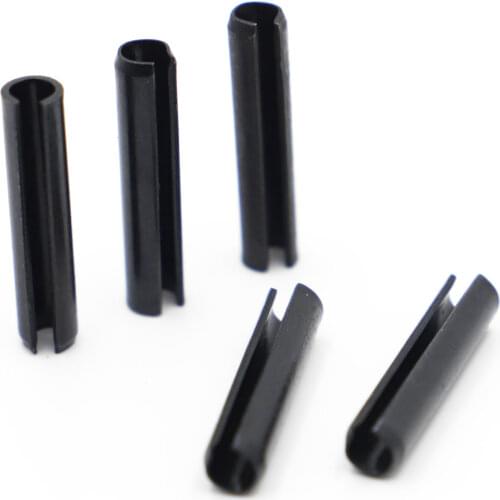 10-50pcs GB879 M1.5 M2 M2.5 M3 M4 M5 M6 M8 Spring-Type Straight Pins Steel Spring Elastic Cylindrical Cotter Pin Dowel