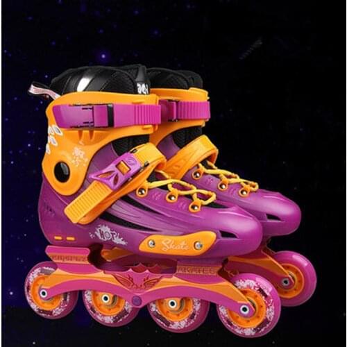 Roller skates skates flat shoes professional single-row skates adult inline skates adult fancy roller skates for men and women