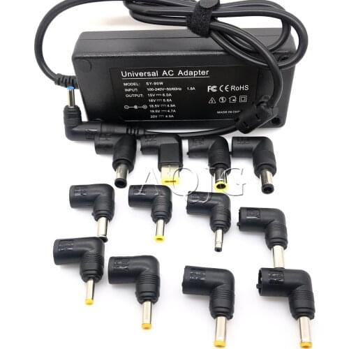 90W 14 Tip Adjustable Output Voltage Universal Power Charger Charging AC Adapter For Laptop Notebook