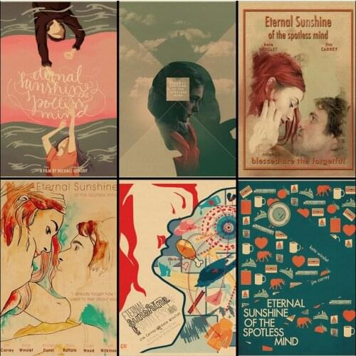 Eternal Sunshine of the Spotless Mind Film vintage coffee bar home decoration Metal Print Tin Sign