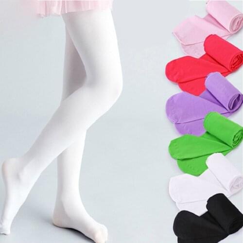 Spring/autumn Candy Color Children Tights for Baby Girls Kids Cute Velvet Pantyhose Tights Stockings for Girls Dance Tights