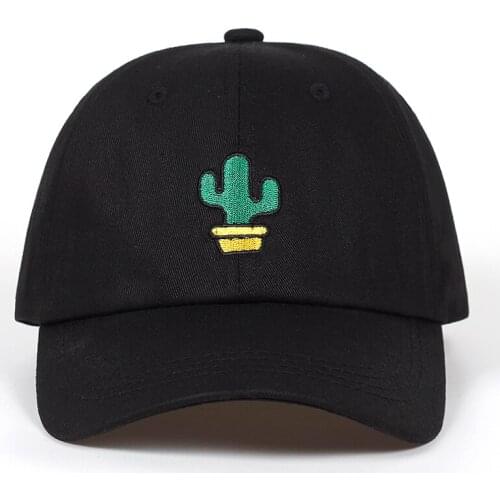 High Quality Cotton% Prickly embroidery dad hat For Men Women Hip Hop Snapback Caps Dad cap Baseball Cap Bone Garros