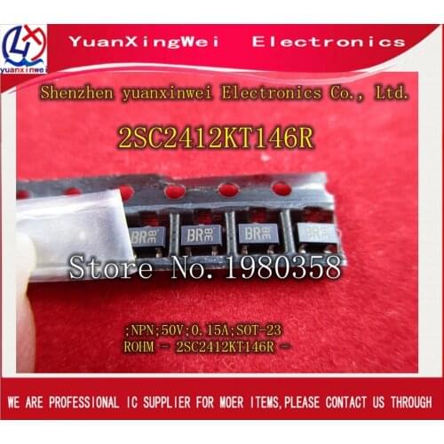 100pcs SMD triode 2SC2412K 2SC2412 2SC2412KT146R SOT-23 100% authentic spot