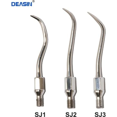 3 pcs SJ1/SJ2/SJ3 Original Woodpecker Dental Ultrasonic Scaler Tips scaling Tips Dentistry Other Tools