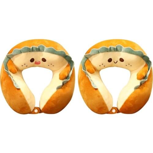 30cm/12inch Smooth Touching Plush Pillow Stuffed Soft Neck Pillow H055