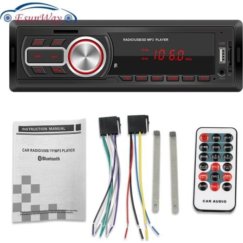 5208E Car Stereo Multimedia Audio Player Bluetooth TF Card U Disk AUX-Input FM Radio Auto Head Unit