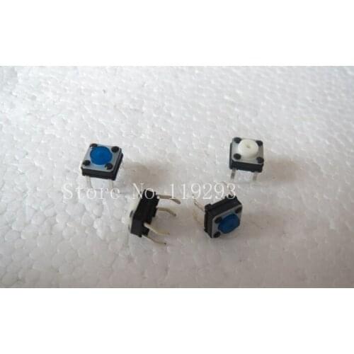 [BELLA]original 6 * 6 * 4.3 button switch 4 pin DIP Tact Switch Micro Switch--200pcs/lot