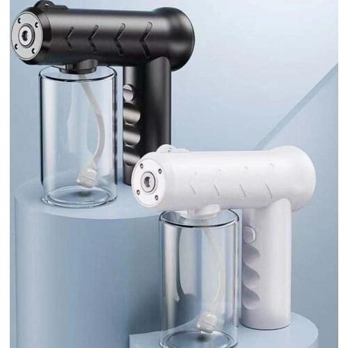 Blue Light Air Pump Wireless Nano Steam Atomizer Fogger Disinfection Water Sprayer Machine Steam Spray Gun Garden Accessories