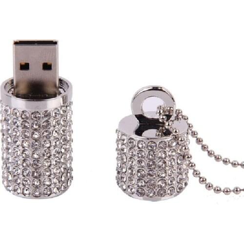 Fast Shipping Usb Jewelry Flash Drive 64GB Usb 3.0 Pen Drive 1TB 2TB 32gb Pendrive 3.0 Memory Stick 16GB 8GB Necklace Chain Gift