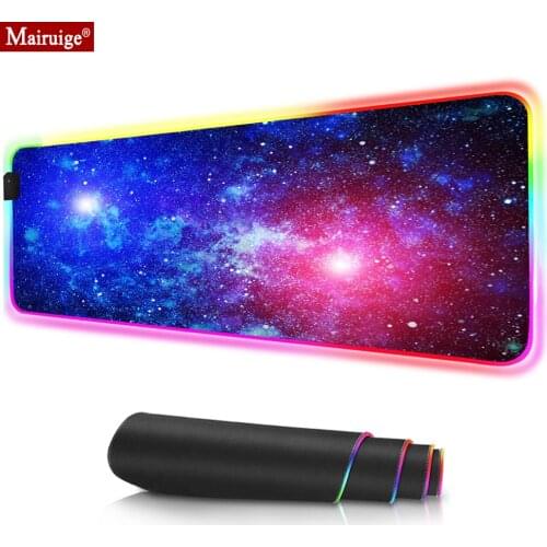Mousepad RGB Universe Fog Space Starfield Nebula Large Mouse Pad Gaming Computer Mat Best Game Custom, Mousepad Dark Souls