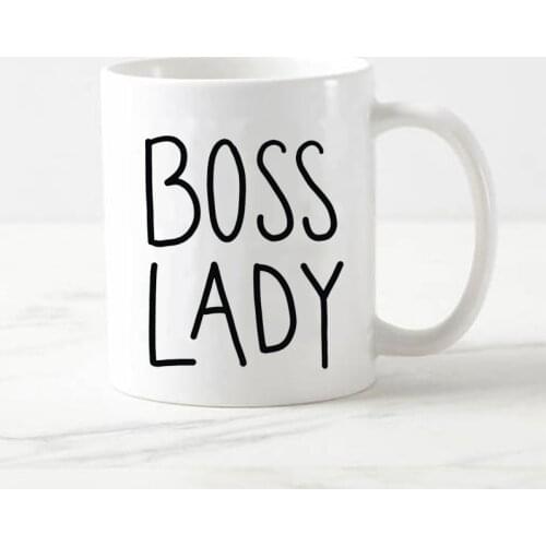 Boss Lady Mug, Best Friend New Job Promotion Gift, Girl Boss, Birthday Gift, Cute Coffee Mug