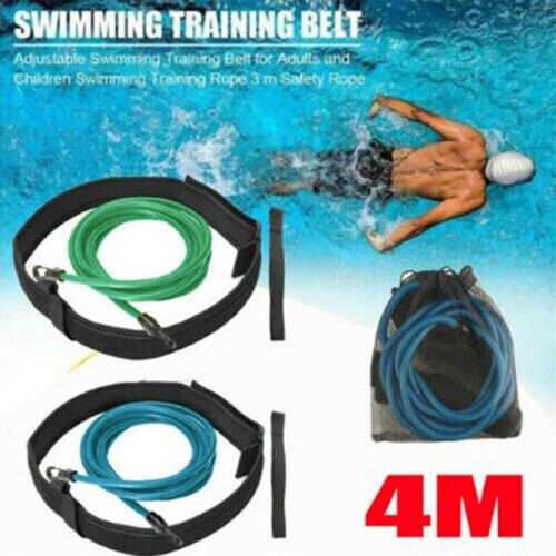 Hot Swim Training Belts Swimming Training Bungee Cords Resistance Bands for Adult Kids Swim N66