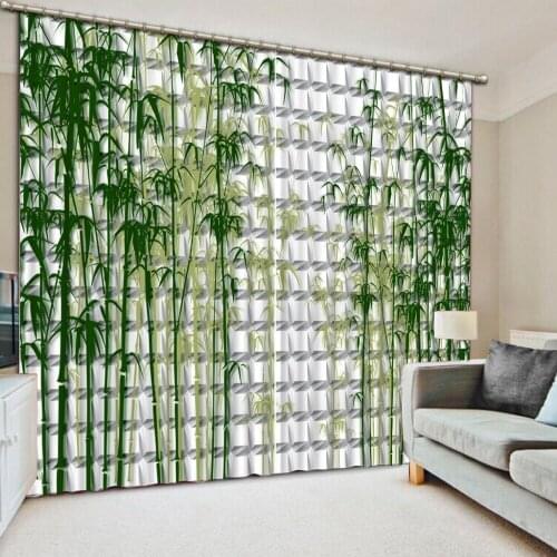 Top Classic 3D European Style High Quality Costom bamboo home bedroom decoration