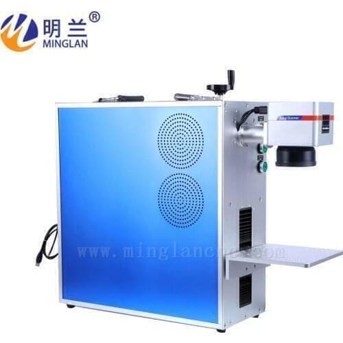 Small laser marking machine for ring metal 20w 30w 50w fiber laser marking machine