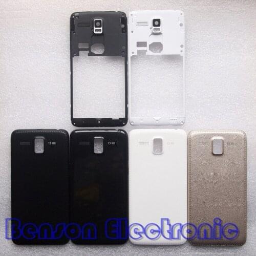 BaanSam New Middle Frame Battery Back Cover For Lenovo A8 A806 A808 Housing Case With Antenna+Camera Lens