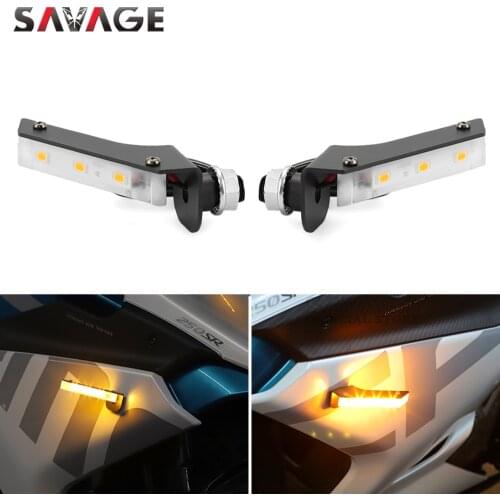 Invisible Wing LED Turn Signal Indicator For CFMOTO 250SR 650MT 800MT 150NK 250NK 400NK 650NK 650GT Motorcycle Blinker Light