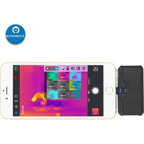 Mobile Phone Thermal Imaging Camera for iPhone Repair PCB Fault DiagnosisThermal Detection infrared imager for iOS and Android
