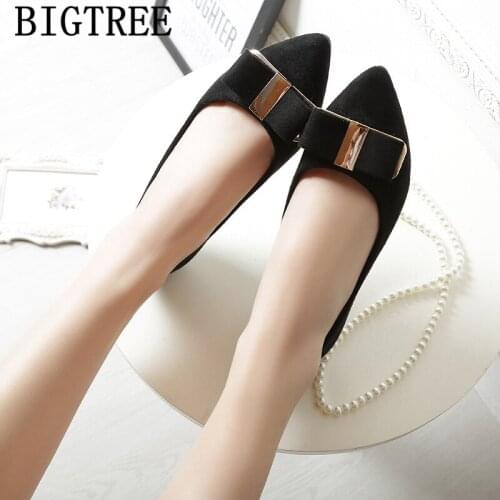 Korean Shoes Comfortable Womens Shoes Boat Shoes Women Fashion Pointed Toe Flats Creepers Zapatos De Dama Zapatos Planos Mujer