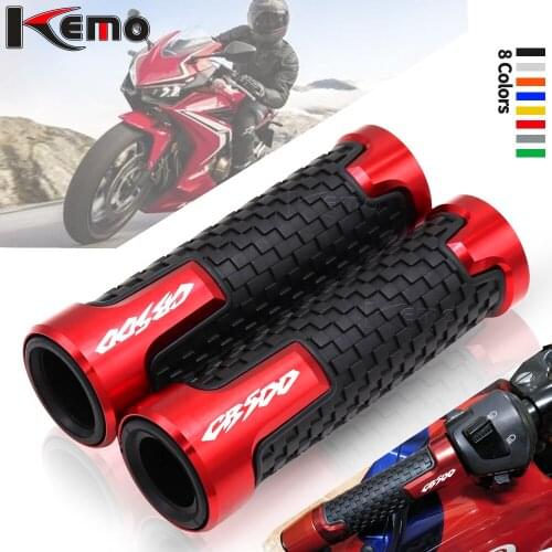 For HONDA CB500 CB 500 7/8" 22mm Universal Motorcycle Accessories CNC Aluminum Handlebar Hand Grips Handle Bar End Grip