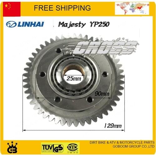 YP250 YP300 250cc 300cc overrunning clutch gear plate linhai LH250 LH300 LH250T-B motorcycle atv quad accessories free shipping