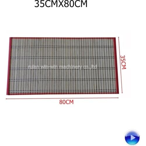 6pcs width 35cm length 80CM bamboo curtain for bag making machine parts