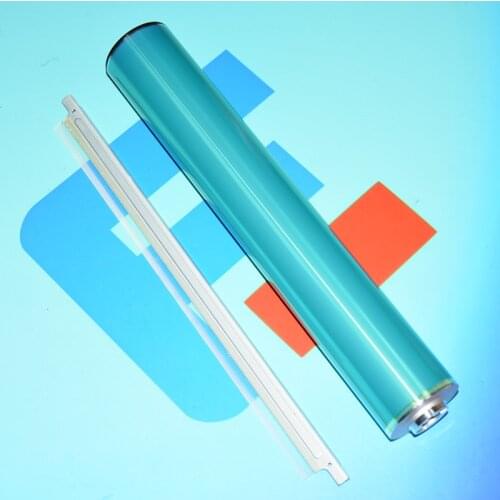 1Set/2pcs. Green Drum + Blade for Konica Minolta bizhub C6500 C6501 C6000 C7000 C5500 C5501 DU-102 Photo Copy Toner Cartridge