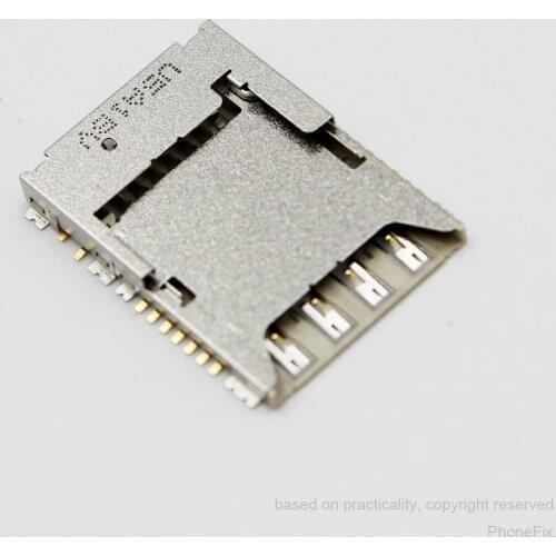 10pcs/lot for Galaxy S5 SM-G900 G900 G900F Sim Card Reader SD Memory Reader Slot Tray Holder