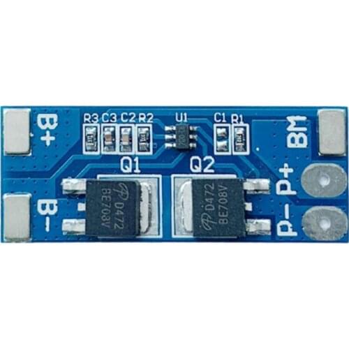 2S 8A Li-ion 7.4v 18650 BMS PCM 15A Peak Current Battery Protection Board bms Pcm For Li-ion Lipo battery Cell Pack