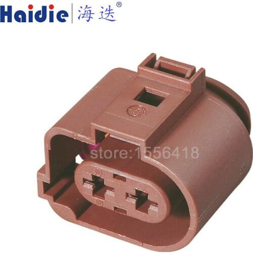 5sets male female 6.3mm heavy current connector electric fan socket for VW sealed connectors 3B0973852A 3B0973752A