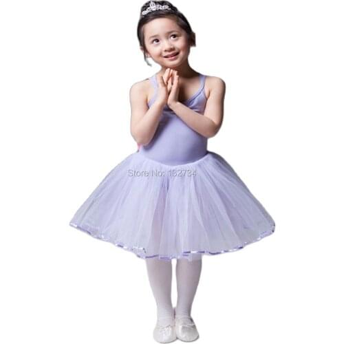 Ballet Dancing Dress Girls 2020 New Daily Exercise Vest Leotard High Quality Cotton Ballet Tutu Children White Dance Skirt