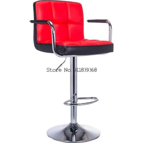 Bar Chair, Lift Chair, Home High Foot Bar Chair, Back Chair, European High Stool, Front Desk Cashier Swivel Chair, Stool