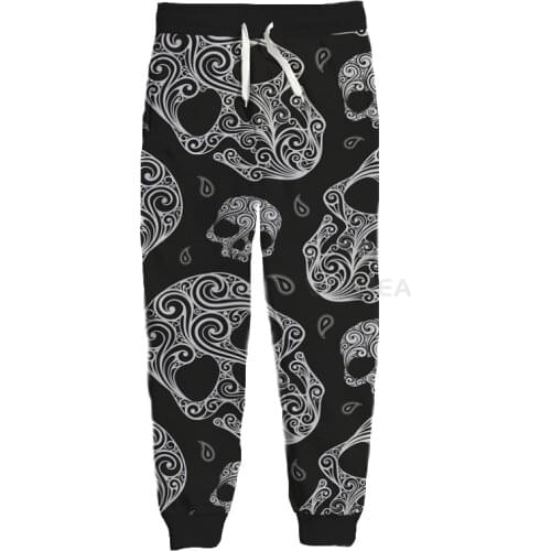 New Fashion Graphic Spring Autumn Winter Hip Hop Casual Brand 3D Print Paisley Bandana Pants Polyester v5