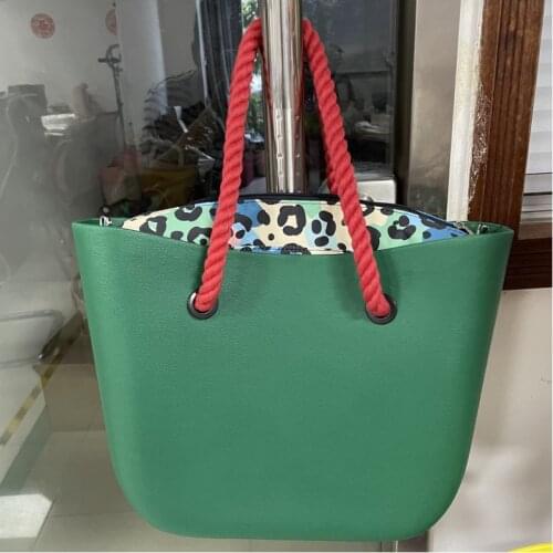 Cheap Ladies Rubber Bag Cute Big Silicone Handbag With Bag Handles And Insert Lining Inner Bag 2021