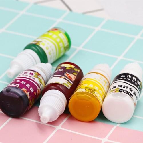 HOT High Concentration UV Resin Liquid Pearl Color Dye Pigment Epoxy for DIY Jewelry Making Crafts NDS66