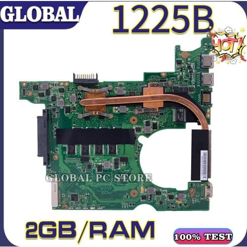 KEFU for ASUS laptop motherboard 1225B mainboard 100% test OK 2G RAM