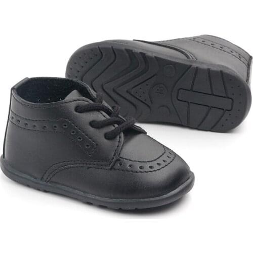 Soft PU Leather Baby Shoes Anti Slip Baby Boy Casual Shoes Anti Slip Toddler Shoes First Walkers Sneakers Kids Shoes