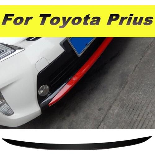 For Toyota Prius Front bumper trim strip car front lip gloss strip bumper sequins Protection decoration Accessories