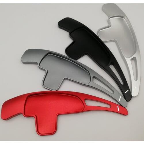 Steering Wheel Shift Paddle For Mercedes-Benz AMG A45 S63 GLS63 GLA45 Car DSG Fast Gears Car Aluminum Alloy Decoration Stickers