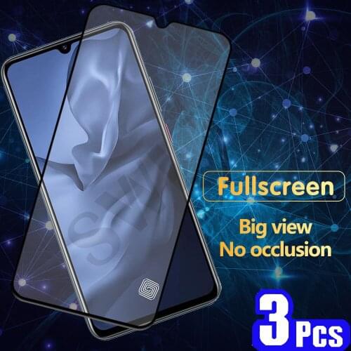 3/5Pcs cover for Realme C1 C11 C12 C15 C17 C2 C20 C20A C21 C25 C3 C3i tempered glass film protective phone full screen protector