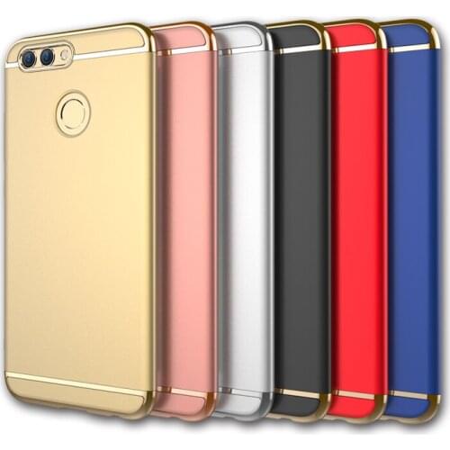 For Huawei Nova 2 Plus Case Luxury Protect Back Cover 3 in 1 Hard PC Hybrid Case For Huawei Nova 2 Nova 3 3E Cover Shell Case