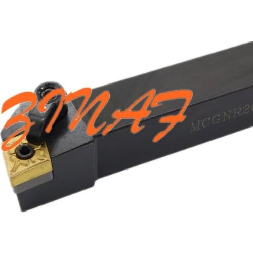 1pc MCGNR2020K12 MCGNR2525M12 External Turning Tool Hold CNMG120404 CNMG120408 Carbide Inserts Lathe Bar CNC Cutting Tools