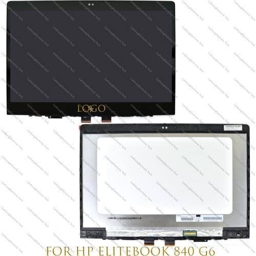 14" FHD For HP EliteBook 840 g6 LCD Touch Screen Digitizer Replacement Assembly L63394-001 L62775-001 L62770-001