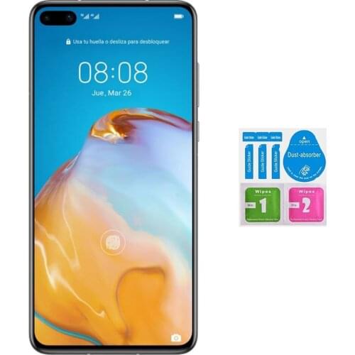 1x tempered glass Protector for for HUAWEI P40 Generico not cover the entire screen "see INFO" Kit