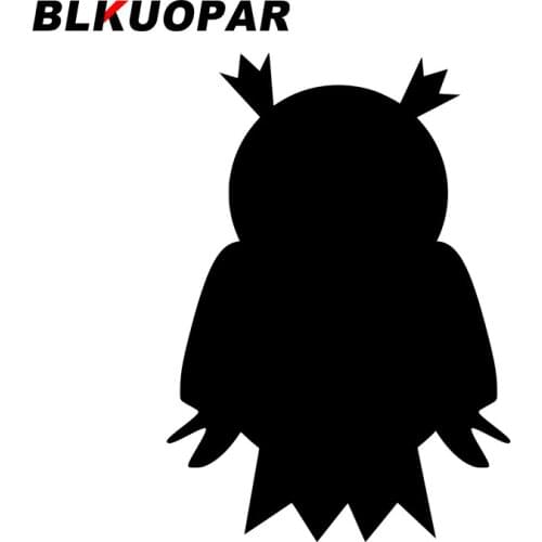 BLKUOPAR for Wisdom Animal Car Stickers Personality Decals Trunk Skateboard Waterproof RV Funny Occlusion Scratch Decoration