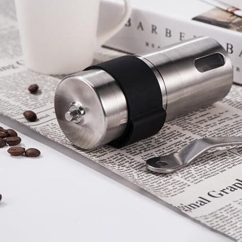 Large Creative Stainless Steel Kitchen Manual Hand Crank Bean Coffee Grinder