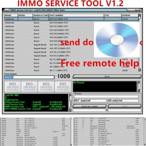 IMMO SERVICE TOOL V1.2 PIN Code and Immo off Works support Multi-brand support more ECU model