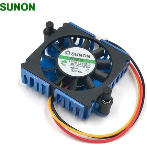 New For Sunon 124010VM-8 DC12V 0.9W Graphics Video Card Cooler cooling Fan For radware AD2016