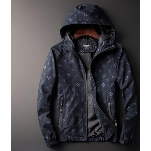 Good Quality Men Very Hooded Letter UK Great Designer Brand Autumn Mens Jacket with Hat Outerwear Coat 4XL 5XL 2118